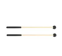 HEMOTON 2 Piezas De Baquetas De Madera Con Mango De Bola Herramienta De Afinación De Tono Bolsa Para Baquetas Mazos De Tambor Instrumento De Marimba Suave Mazos De Bombo Mazos De