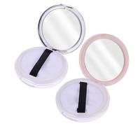 HEMOTON 2 Piezas Estuche para Polvos Cosméticos, Contenedor de Polvos de Maquillaje 5g, Pequeño y Ligero, Portátil, para Salir y Viajar