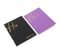 HEMOTON 2 Piezas Juego de Libros de Votos Matrimoniales Páginas Rayadas de Papel para Celebración y Recuerdo, Diseño Elegante y Moderno para Capturar Momentos Sagrados