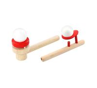 HEMOTON 2 Piezas Juguete de Soplado con Bola Flotante para Educativo para Mejorar Respiración y Coordinación Accesorio Divertido para Actividades Familiares y Fiestas