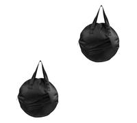 HEMOTON 2 Piezas Tambor Bolsa De Almacenamiento Para Instrumento Partes De Tambores Bolsa De Transporte De Tambores Bolso Portátil Tela Oxford Cubierta Del Tambor