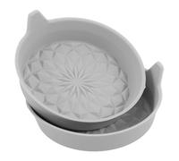 HEMOTON 2 Posavasos Antideslizantes para Coche de Silicona Gris Almohadillas para Taza de Agua Insertos para Portavasos de Automóvil Accesorios Prácticos para Interior del Coche