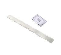 HEMOTON 2 Reglas de Acero Inoxidable para Medir Espaciado de Cuerdas y Nivelación de Mástil de Guitarra Plástico, Accesorio Esencial para Guitarristas Color Aleatorio