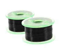 HEMOTON 2 Rollos De Cuerdas Accesorios mágicos Juguete Truco Accesorios de ilusión Flotante Alambre para Colgar decoración Objeto de Truco Accesorios de Mago Kit de Mago el plastico Black