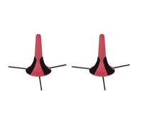 HEMOTON 2 Uds Soporte De Trompeta Plegable Trípode Soporte De Trompeta Soporte De Corneta Soporte De Trompeta Desmontable Soporte De Trompeta