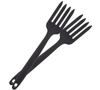 HEMOTON 2 Uds. tenedor de cocina de silicona para huevos triturador de patatas Gadgets para el hogar Cucharas de silicona utensilios de cocina cocina tenedores cocina herramientas