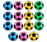 HEMOTON 20 Mini Sacapuntas Portátiles Forma de Balón de Fútbol, Plástico Resistente y Manual Cómoda para Artistas y Adultos en Material de Oficina