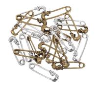 HEMOTON 20 Piezas Imperdibles de Calavera de Aleación Punk Retro para Decorar Ropa y Bufandas, Broche Resistente y Ornamental para Mujeres Estilo Elegante