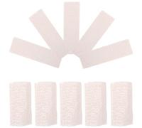 HEMOTON 20 Piezas Tiras de Gasa para Facial de Yeso 3d en Forma de V, Material Blanco para Cuidado Cutáneo y Moldeado DIY que Crea Rostro en Forma de V y Tensa la Epidermis