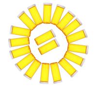 HEMOTON 24 Piezas Frascos Plásticos para Medicamentos con Tapa Prueba de Envases Transparentes para Pastillas Organizadores Portátiles para Viaje y Uso Diario