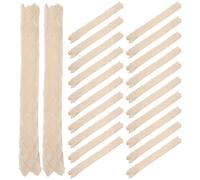 HEMOTON 24 Piezas Juguete Masticable para Loros Cuerda y Madera Trenzada | Diseño Colgante de Doble Capa, Bloques de Madera y Fibras Naturales, para Jaula y Forrajeo