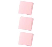 HEMOTON 240piezas Paquete De Paños De Limpieza De para Gafas y Lentes para Limpieza De Pantallas Joyas y Dispositivos Electrónicos Color Rosa