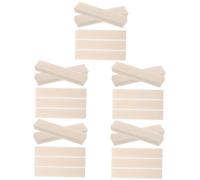 HEMOTON 25 Piezas De Almohada Superior De Cuerda En Tuerca De Piano Tuerca De Puente De Hueso De Buey Bajo Interruptor De Luz Envolvente Hueso De Buey Puente De Guitarra
