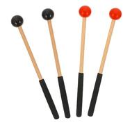 HEMOTON 2pares Mazos De Marimba De Baquetas Para De Lengüetas Instrumentos De Percusión Musicales Baqueta Reutilizable Para Practicar Casa o Estudio