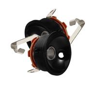 HEMOTON 2piezas Accesorios Para Guitarra Eléctrica Conector De Clavija Terminal De Entrada De Guitarra Placa De Conector De Diseño De Copa Redonda Para Salida De Audio Fiable Escenario