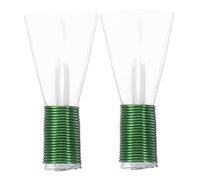 HEMOTON 2piezas Cañas De Plástico Para Suona Repuesto De Caña Para Silbato De Suona Adaptador De Sonido Chino Para Práctica Musical Interpretación De Instrumentos Musicales Chinos Mejora d