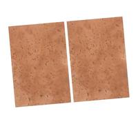 HEMOTON 2piezas Cork Sheet for Saxophone Neck Replacement Cork Pads for Soprano Tenor Saxophones Durable and Easy to Cut
