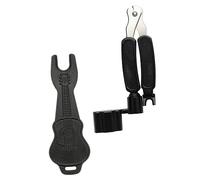 HEMOTON 2piezas Enrollador Cuerdas Guitarra Ajusta Afinación Corta Fácilmente Cambio Rápido Sencillo Guitarra