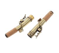 HEMOTON 2piezas Mástiles Saxofón Recto y Accesorios Vintage Para Saxofón Antiguo