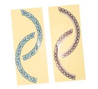 HEMOTON 2piezas Pegatinas Decorativas Para Boca De Guitarra Acústica Calcomanías Resistentes y Duraderas