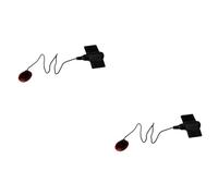 HEMOTON 2piezas Pickup Para Guitarra Ukulele y Kalimba Transductor Acústico Portátil Para Instalación y Almacenamiento