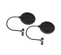 HEMOTON 2piezas Protectores Para Micrófono De Mano Parabrisas y Brazo Estabilizador Con Clip Filtro Protector Antiviento
