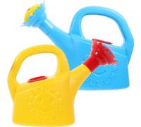 HEMOTON 2piezas Regadera De Playa para Niño Niña Juguetes De Verano para Riego Regadera Miniatura para Agua para Bañeras y Jardines Diseño Creativo Aleatorios