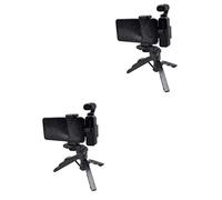 HEMOTON 2piezas Soporte De Teléfono Móvil con Trípode para Uso Pocket Estabilizador De Gimbal Compatible con Osmo Pocket Diseño y Portátil para Fotografía y Videografía