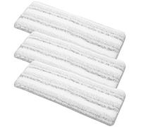 HEMOTON 3 Almohadillas de Repuesto para Fregona Plana Tiras y Nylon, Paños Absorbentes de Oxford y Esponja, Limpieza Efectiva sin Rayas para Oficinas y Restaurantes