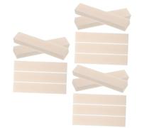 HEMOTON 3 Juegos De Accesorios Para Guitarra Tuercas De Repuesto Para Bajo Puentes De Guitarra De Hueso De Buey 5 Piezas X 3