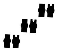 HEMOTON 3 Juegos De Almohadillas Antideslizantes: Diseño Ergonómico Para Un Mejor Soporte Que Lo Protege De Arañazos (2 Piezas X 3)