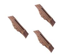 HEMOTON 3 Juegos De Puentes De Repuesto Para Guitarra Y Bajo De Madera Para Guitarra Clásica De Palisandro Accesorio Para Guitarra Acústica 4 Cuerdas X 3