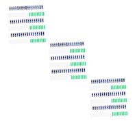 HEMOTON 3 Juegos escala de piano de pulgar pegatinas estuda etiqueta engomada del piano del del arranque señal de nota para el motor de arranque decoración escala pegatinas