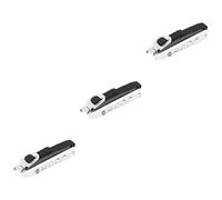 HEMOTON 3 Piezas afinador de guitarra capo guitarra afinador guitarra eléctrica Black
