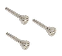 HEMOTON 3 Piezas boquilla de trompeta de cobre trompeta para principiantes accesorio de instrumento musical trompeta bb boquilla trompeta 7c boquilla de trompeta 7c Metal Componente 5c