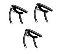 HEMOTON 3 Piezas Capo Musical Capo Guitarra Metal Plumillas Guitarra Cejilla Punzón Púa Púas Para Afinador Sonido Balada Herramienta