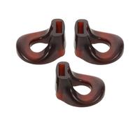 HEMOTON 3 Piezas Entrenador de Boquilla para Flauta End Blown Flute Trainer Accesorio para Dizi Flute Ejercitador de Embocadura para Principiantes y Práctica de Bamboo Dizi