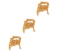 HEMOTON 3 Piezas Golpeador De Guitarra Placa De Rasguño De Guitarra Kit De Bajo De Bricolaje Soporte De Trompeta Golpeador De Madera De Arce Golpeadores Raspador Guitarra Eléctrica Bambú