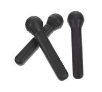 HEMOTON 3 Piezas Juguete de micrófono de simulación. Accesorio de micrófono Retro micrófono de Juguete micrófono Karaoke microfono Accesorios de Karaoke para Juguetes de Karaoke