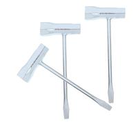 HEMOTON 3 Piezas Llave de Bujía, Acero al Carbono, Ajuste Preciso | Mango Ergonómico, Rotación Suave y Boca Reforzada, Reparaciones Rápidas en Exterior y Mantenimiento de Equipos
