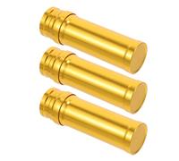 HEMOTON 3 Piezas Mini Quemador de Alcohol Portátil Estufa de Aluminio para Camping y para Picnic Calentamiento y Múltiple