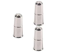 HEMOTON 3 Piezas tapa de la boquilla Accesorio de saxofón Tapón de boquilla de saxofón tapa de boquilla para clarinete tapa de boquilla alto cubrir tapa protectora Silver