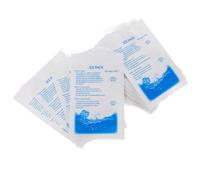 HEMOTON 30 Unidades Bolsa de Hielo Rellenable de 400ml, PE Transparente, | Bebidas y Loncheras, Reutilizable y Refreezable, Útil en Camping y Tiendas de Té