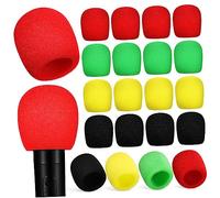 HEMOTON 32piezas Fundas Antiviento Para Micrófonos Esponjas Protectoras No Desechables