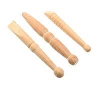 HEMOTON 3piezas Acupuntura de Madera para Masaje de Pies Herramienta de Reflexología Podal para Viajes y Hogar Puntos de Acupresión