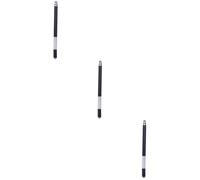 HEMOTON 3piezas Bolígrafo Táctil Disco Preciso para Pantallas Táctiles Lápiz Capacitivo para Notas Dibujo y Teléfonos Tablets y Laptops Negro