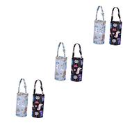HEMOTON 3sets Bolsa Termica Biberon Amamantamiento Leche Aislada Bolsas Neceser Termico Biberones Bolso para Biberón De Leche Bolsa Aislante para Botellas Tela Oxford 300d 2pcs*3