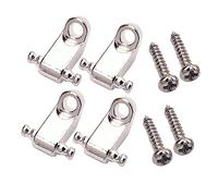HEMOTON 4 Juegos Rodillo De Cuentas Accesorios Para Guitarra Electrica Rueda De Desplazamiento Soporte De Tornillo Oro Soporte Para Guitarra Electrica Bajo Eléctrica Cabezal