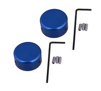 HEMOTON 4 Juegos Topper Interruptor De Pie Topper Del Pedal De La Tapa Del Clavo Del Pie Pedales Para Guitarra Electrica Sombrero Adorno De Pedal Accesorios Tapas De Pedales Metal Cresta