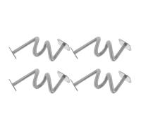 HEMOTON 4 Piezas Accesorio para Horno de Cocina a Gas Comercial en Metal Plata Tubo de Entrada para Ollas y Cocedores de Fideos en Cocinas Industriales y Hoteles